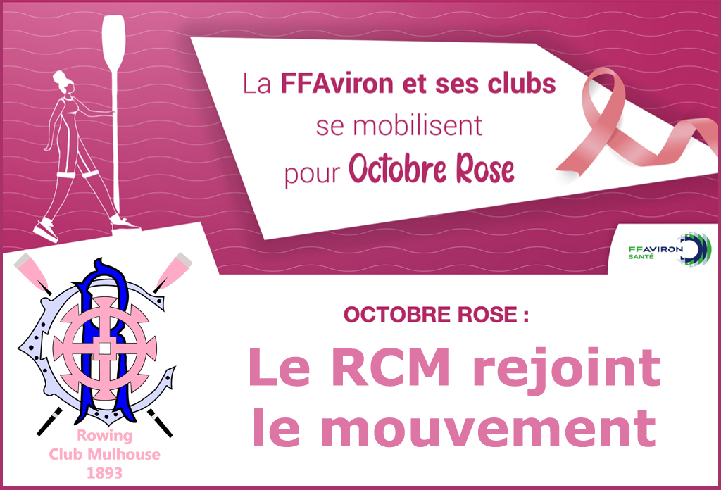 Le RCM se mobilise : octobre rose  